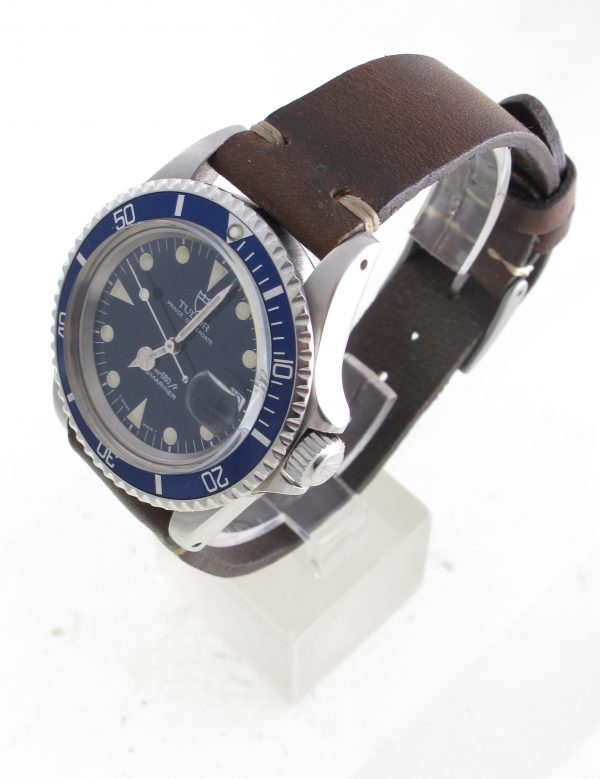Pre-Owned Tudor Submariner 40MM (1993) Stainless Steel Model 79090 Left
