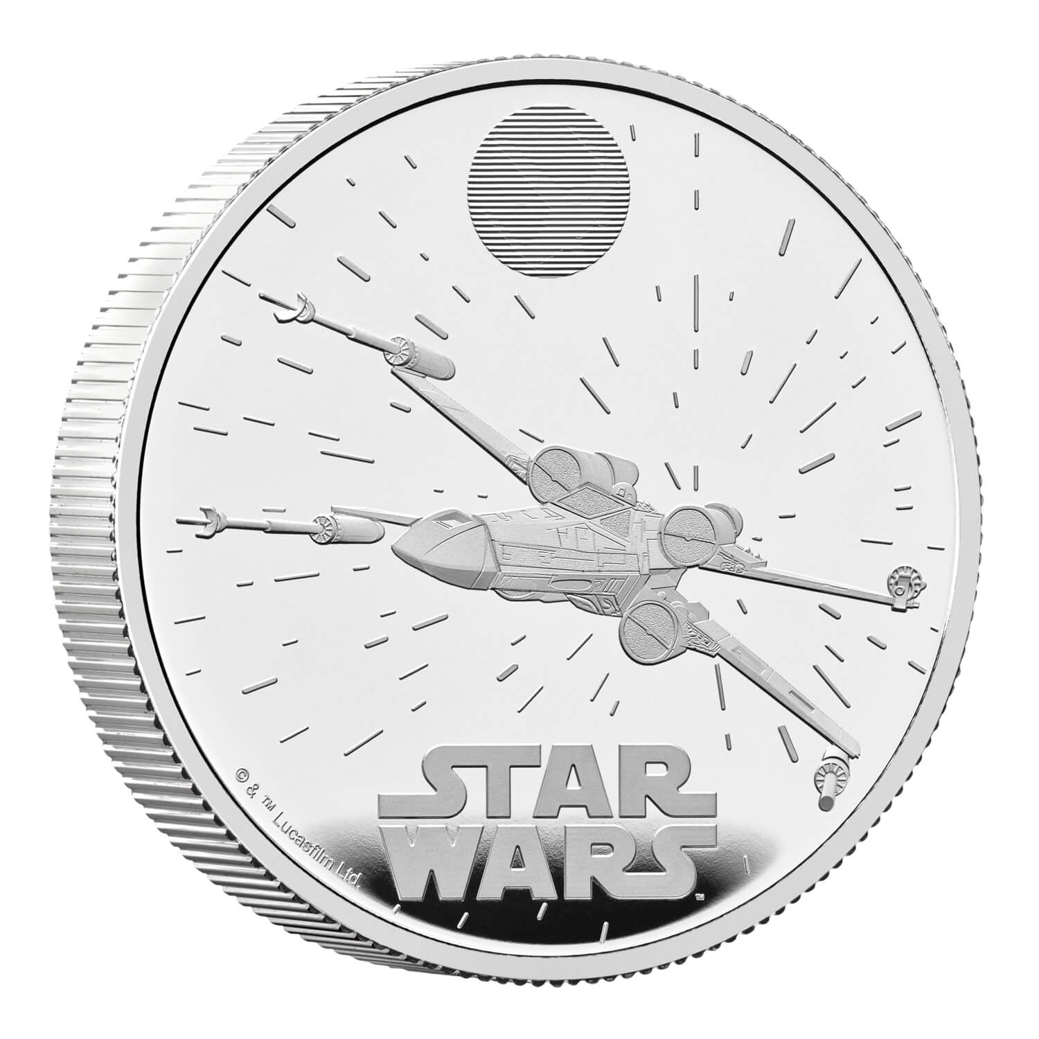 2024 Great Britain Star Wars X-Wing 2oz Silver Proof Coin