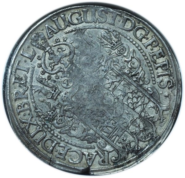 1636 HS Germany Brunswick-Wolfenbuttel Wildman Taler AU55 NGC