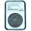 1636-LH Germany Hesse-Cassel Willow Taler AU58 NGC