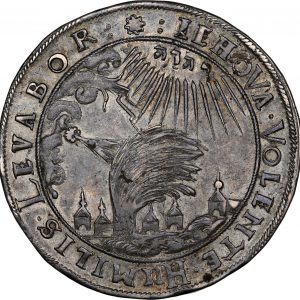 1636-LH Germany Hesse-Cassel Willow Taler AU58 NGC