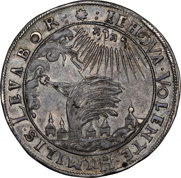 1636-LH Germany Hesse-Cassel Willow Taler AU58 NGC