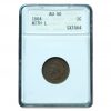 1864-L Indian Head Penny AU50 ANACS