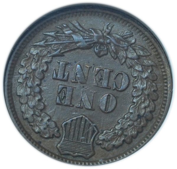 1864-L Indian Head Penny AU50 ANACS
