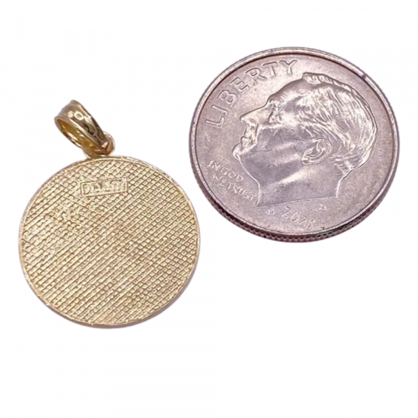 Happy Holidays Christmas Enamel Charm 14K (1)