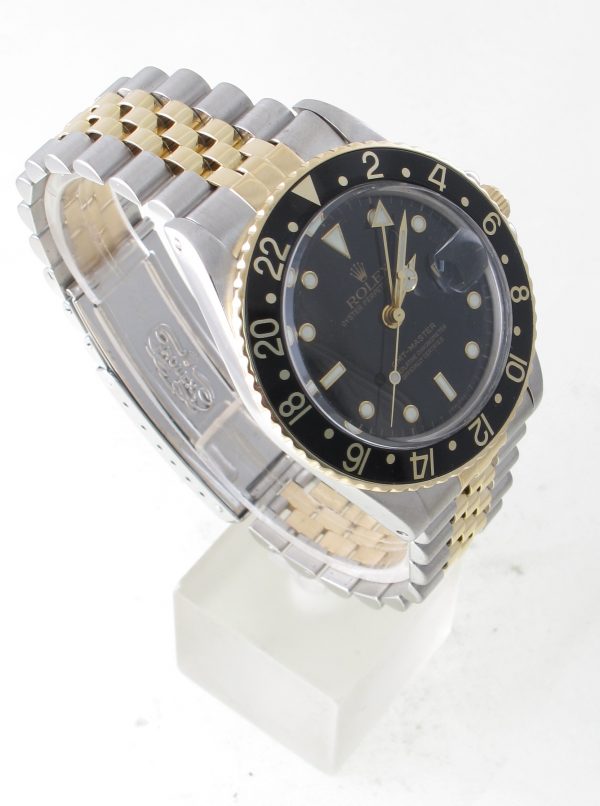 Pre-Owned Rolex 40MM GMT Master II (1986) Two Tone 16753 Right