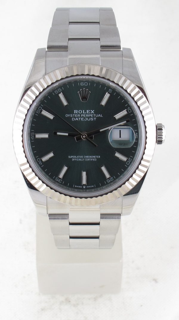 Pre-owned Rolex 41MM Stainless Steel Datejust (2022) Model 126334 Front