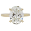 3 carat oval diamond engagement ring