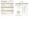 GIA Round Diamond Stud Halo Earrings 1.34 GIA 2