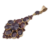 Victorian Revival Bohemian 7.07ctw Garnet Pendant 14K