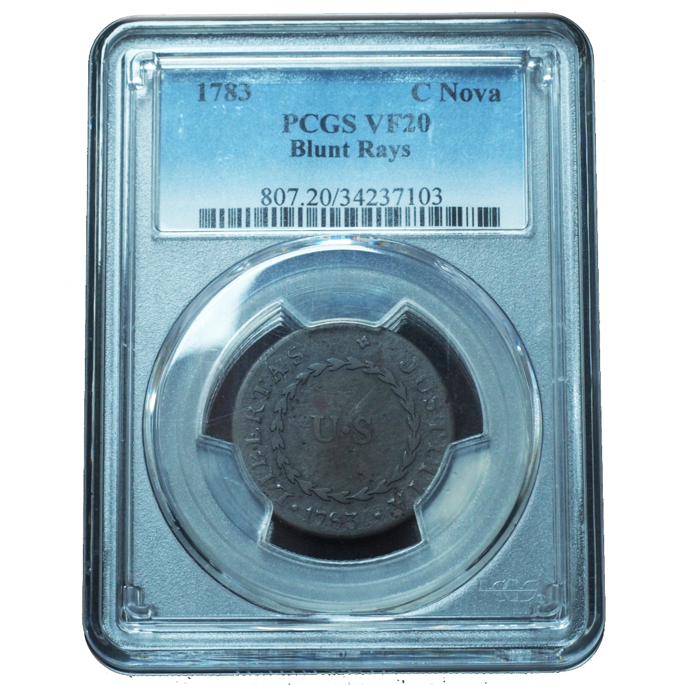 1783 Nova Constellatio Copper, Blunt Rays VF20 PCGS Crosby 3-C