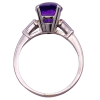 2.10ctw Art Deco Amethyst 3-Stone Ring 18K (4)