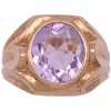 2.43ct Rose de France Amethyst Ring 10K