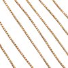 27.5'' Box Link Chan Necklace 18K (1)