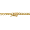 4.1mm Cuban Link Chain 27 Length 14K Gold clasp