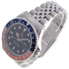 Pre-Owned Rolex 40MM GMT Master (1993) Stainless Steel Model 16700 Left