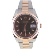 Pre-owned Rolex 41MM Rose Gold And Stainless Steel Datejust (2020) Model 126331 Front Close