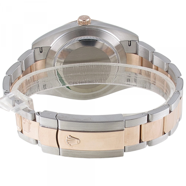 Pre-owned Rolex 41MM Rose Gold And Stainless Steel Datejust (2020) Model 126331 back