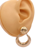 Statement Gold Door-Knocker Earrings 14K (1)