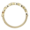0.31ctw Fancy Diamond Band Ring 14K Gold profile