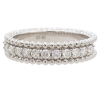 0.39ctw Diamond Beaded Edge Band Ring 14K Gold