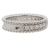 0.39ctw Diamond Beaded Edge Band Ring 14K Gold side