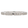 .09ctw Diamond Sectioned Half Stack Band 14K