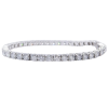 10ct Round Diamond Tennis Bracelet 18K