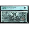 1896 $5 Educational Silver Certificate PMG 25 Very Fine