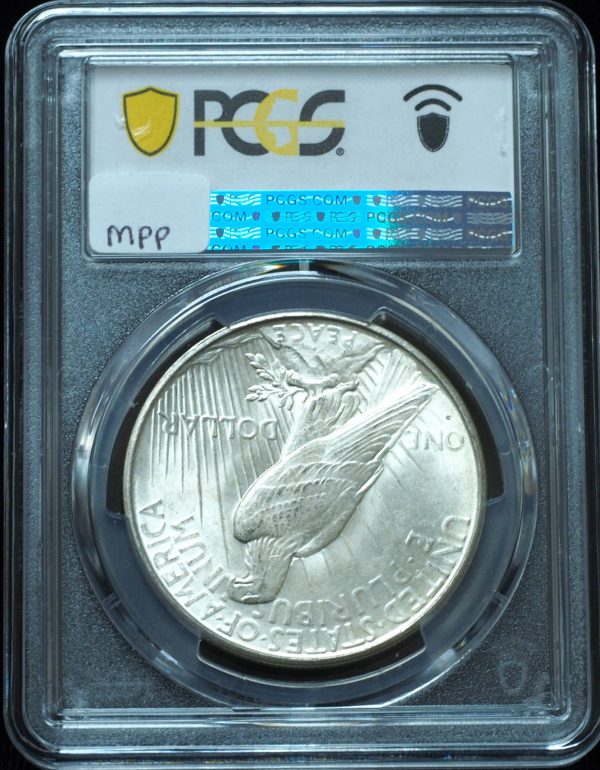 1934-D Peace Dollar AU58 PCGS