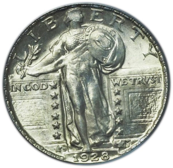 1928-D Standing Liberty Quarter MS63 PCGS OGH
