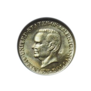 1917 McKinley $1 Gold Commemorative MS63 NGC