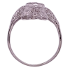 .24ctw Art Deco Diamond Ring 18K (4)