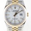 New (Unworn) Rolex 36MM Datejust (2025) Two Tone #126233 Front