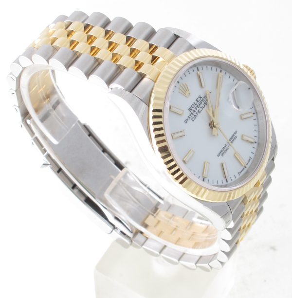 New (Unworn) Rolex 36MM Datejust (2025) Two Tone #126233 Right