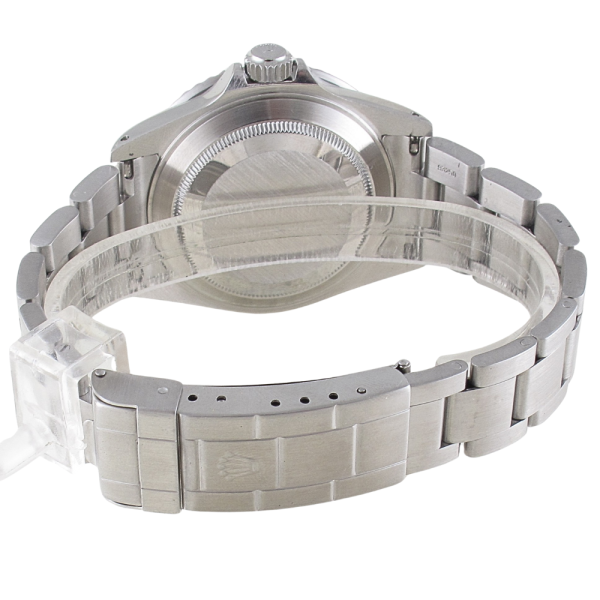 Pre-Owned Rolex Submariner (2002) Stainless Steel Model 16610 back