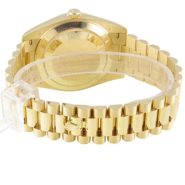 Pre-owned Like New Rolex 40mm Day-Date Presidential (2024) 18k Yellow Gold 228238 Back