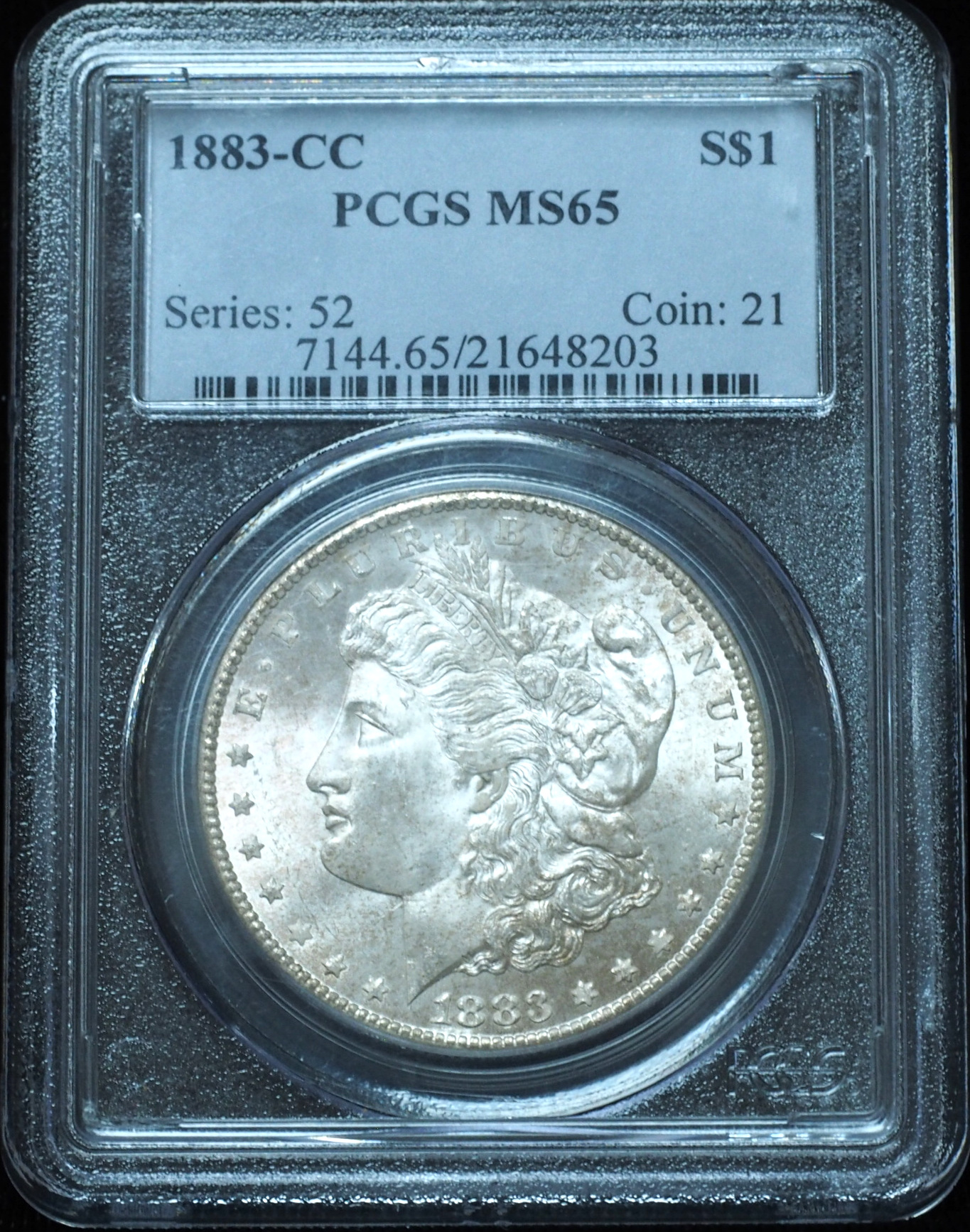 1883-CC Morgan Dollar MS65 PCGS