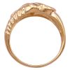 0.12ctw Blue Diamond Band Ring 14K Gold profile