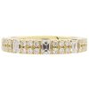 0.75ctw Emerald-Cut Diamond Band Ring 14K Gold