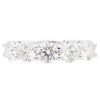 1.60ctw Five Diamond Band Ring 14K White Gold