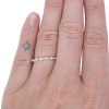 .30ctw Marquise Diamond Half Stack Band 14K Gold worn