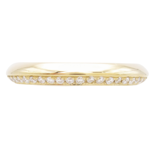 .32ctw Diamond Half Pave Eternity Band Ring 14K Gold