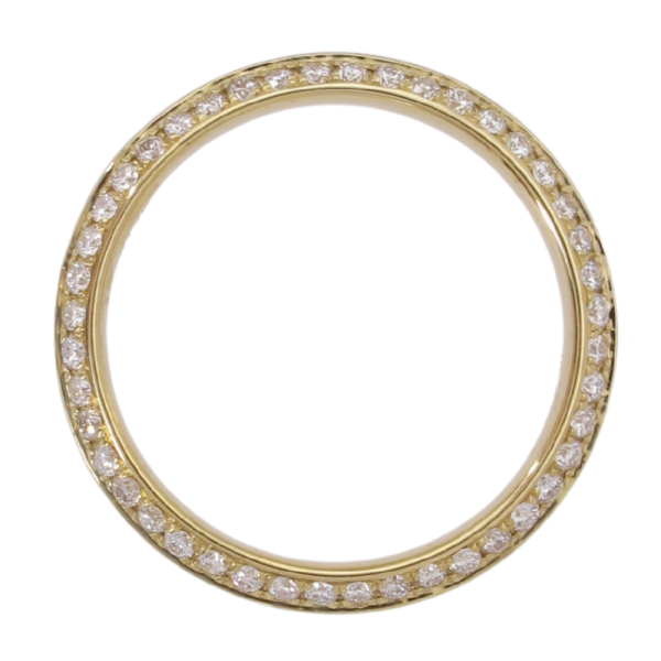 .32ctw Diamond Half Pave Eternity Band Ring 14K Gold profile