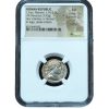 Ancient Roman Republic 76-75 L. Farsuleius Mensor AR denarius NGC AU 5/5