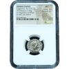 Ancient Roman Imperial Elagabalus AD 218-222 AR denarius NGC MS 4/5 & 4/5