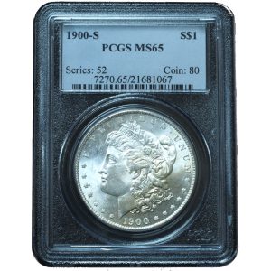 1900-S Morgan Dollar MS65 PCGS
