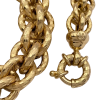 Bold Chunky Fashion Necklace 14K 18.5 Inch (1)