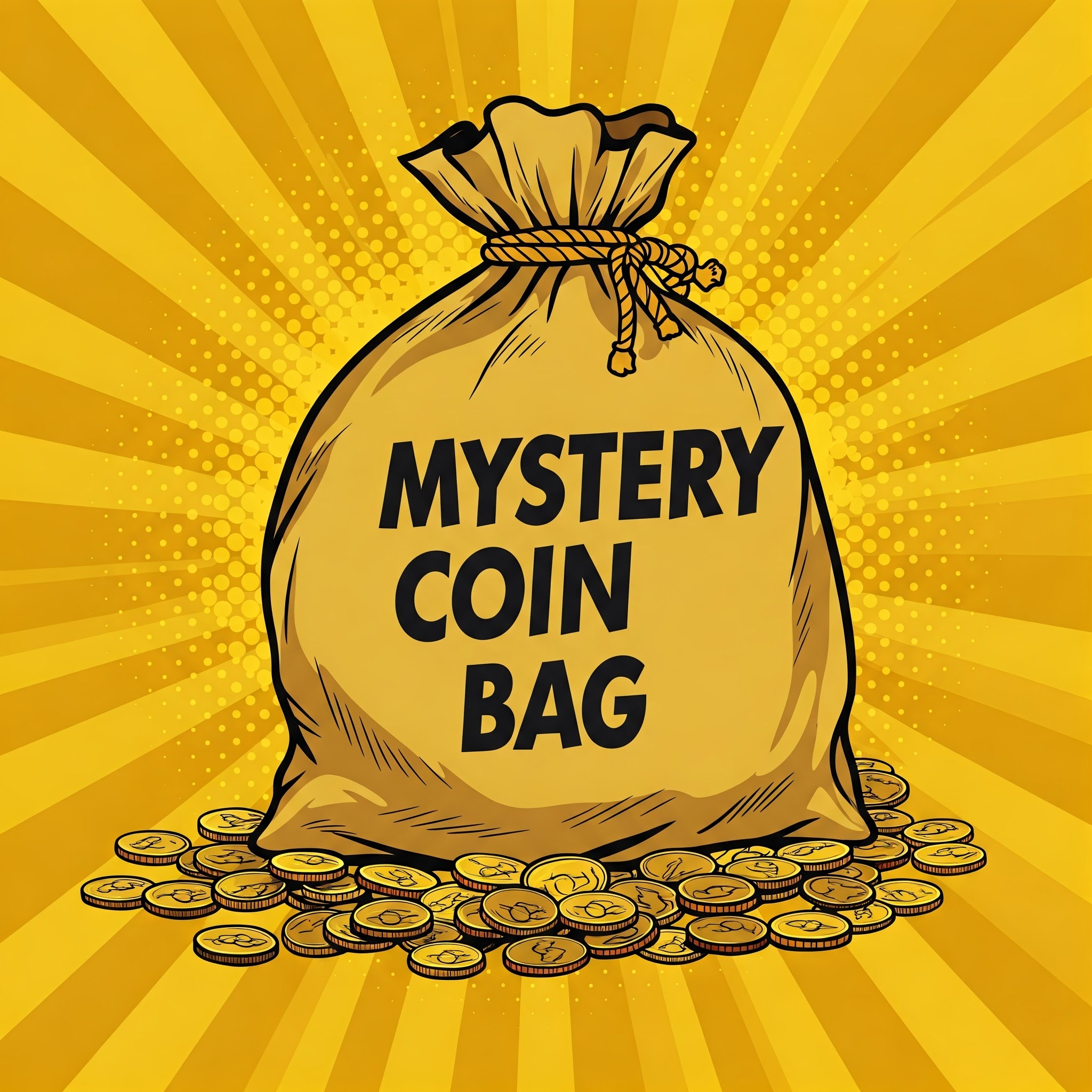 Mystery Coin Grab Bag Gold Tier