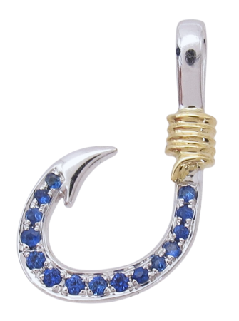 Mini Gold Circle Hook Pendants - Varying Styles